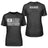 Sprint Grandma Horizontal Flag With Sprinter Name on a Unisex T-Shirt with a White Graphic