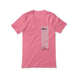 Personalized Swimming Mom Shirt With Mascot, Icon, and Swimmer Name on a Unisex T-Shirt