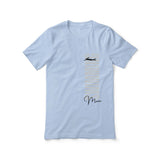 Personalized Swimming Mom Shirt With Mascot, Icon, and Swimmer Name on a Unisex T-Shirt
