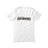 Custom Swimming Mascot and Swimmer Name on a Unisex T-Shirt with a Black Graphic