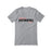 Custom Swimming Mascot and Swimmer Name on a Unisex T-Shirt with a Black Graphic