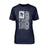 Swimming Mom Vertical Flag on a Unisex T-Shirt with a White Graphic