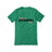 Custom Swimming Mascot and Swimmer Name on a Unisex T-Shirt with a Black Graphic