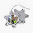 Custom Tennis Player Photo Ornament