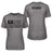Tennis Grandma Horizontal Flag With Tennis Player Name on a Unisex T-Shirt with a Black Graphic