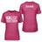 Tennis Grandma Horizontal Flag With Tennis Player Name on a Unisex T-Shirt with a White Graphic