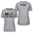Tennis Grandma Horizontal Flag With Tennis Player Name on a Unisex T-Shirt with a Black Graphic