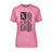 Tennis Grandma Vertical Flag on a Unisex T-Shirt with a Black Graphic