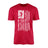 Volleyball Grandpa Vertical Flag on a Men's T-Shirt with a White Graphic