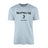 Volleyball Dad with Volleyball Player Icon and Volleyball Player Name on a Men's T-Shirt with a Black Graphic