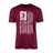 Volleyball Grandpa Vertical Flag on a Men's T-Shirt with a White Graphic