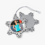 Custom Volleyball Player Photo Ornament