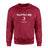 Volleyball Mom with Volleyball Player Icon and Volleyball Player Name on a Sweatshirt with a White Graphic