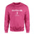 Volleyball Mom with Volleyball Player Icon and Volleyball Player Name on a Sweatshirt with a White Graphic