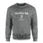 Volleyball Mom with Volleyball Player Icon and Volleyball Player Name on a Sweatshirt with a White Graphic