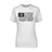 Volleyball Grandma Horizontal Flag on a Unisex T-Shirt with a Black Graphic