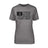 Volleyball Grandma Horizontal Flag on a Unisex T-Shirt with a Black Graphic