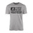 Wrestling Dad Horizontal Flag on a Men's T-Shirt with a Black Graphic