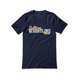 Custom Wrestling Mascot and Wrestler Name on a Unisex T-Shirt with a White Graphic