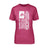Wrestling Mom Vertical Flag on a Unisex T-Shirt with a White Graphic
