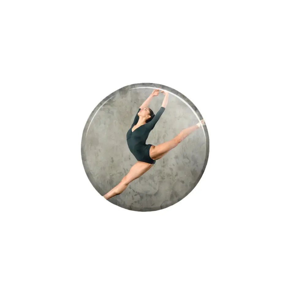 Custom Dancer Photo on a Button