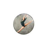 Custom Dancer Photo on a Button