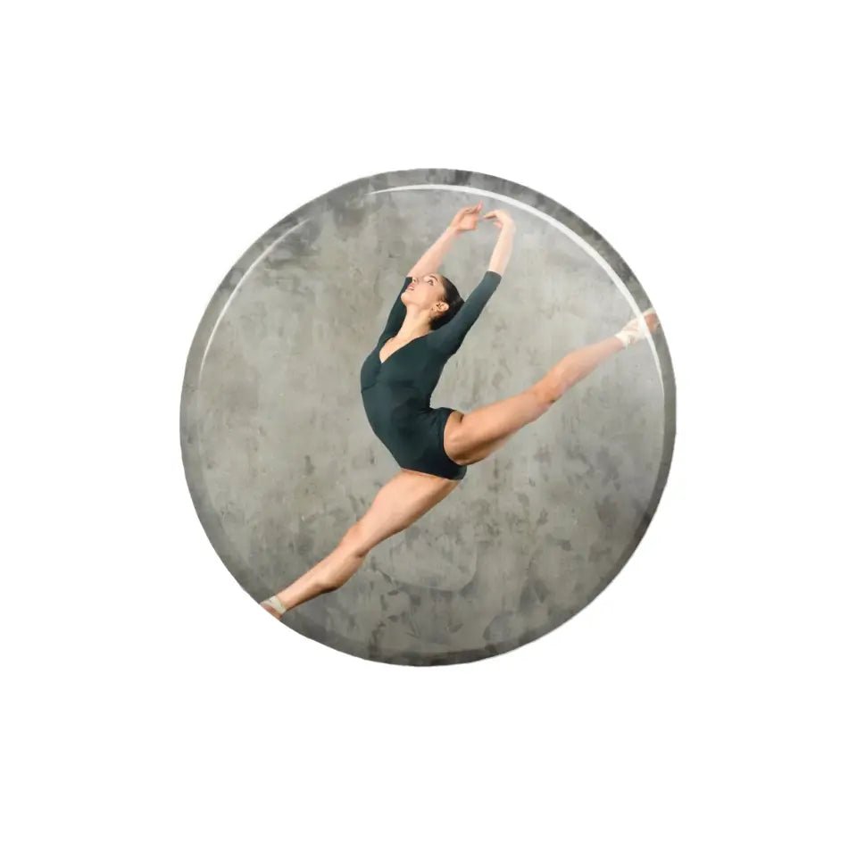 Custom Dancer Photo on a Button