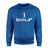 Basic Golf with Golfer Icon on a Sweatshirt with a White Graphic