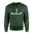 Basic Golf with Golfer Icon on a Sweatshirt with a White Graphic