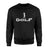 Basic Golf with Golfer Icon on a Sweatshirt with a White Graphic