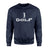 Basic Golf with Golfer Icon on a Sweatshirt with a White Graphic
