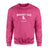 Hockey Dad with Hockey Player Icon and Hockey Player Name on a Sweatshirt with a White Graphic