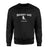 Hockey Dad with Hockey Player Icon and Hockey Player Name on a Sweatshirt with a White Graphic