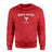 Martial Arts Dad with Martial Artist Icon and Martial Artist Name on a Sweatshirt with a White Graphic