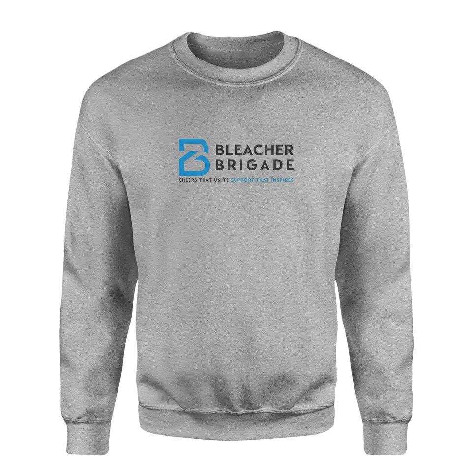 Bleacher Brigade: Cheers That Unite, Support That Inspires Crewneck on a Sweatshirt