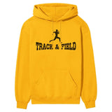 Basic Sprint with Sprinter Icon on a Hoodie with a Black Graphic