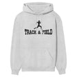 Basic Sprint with Sprinter Icon on a Hoodie with a Black Graphic