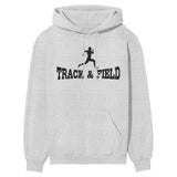 Basic Sprint with Sprinter Icon on a Hoodie with a Black Graphic