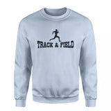 Basic Sprint with Sprinter Icon on a Sweatshirt with a Black Graphic