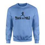 Basic Sprint with Sprinter Icon on a Sweatshirt with a Black Graphic