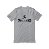 Basic Sprint with Sprinter Icon on a Unisex T-Shirt with a Black Graphic