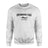 Swimming Dad with Swimmer Icon and Swimmer Name on a Sweatshirt with a Black Graphic
